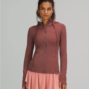 Lululemon Hooded Define Jacket *Nulu* — Smoky Red